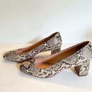 Kate Spade Snakeskin leather heels